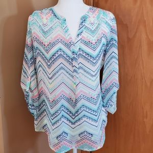 Maurices Perfect Blouse Sz. M